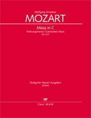 Mozart : Missa en ut majeur